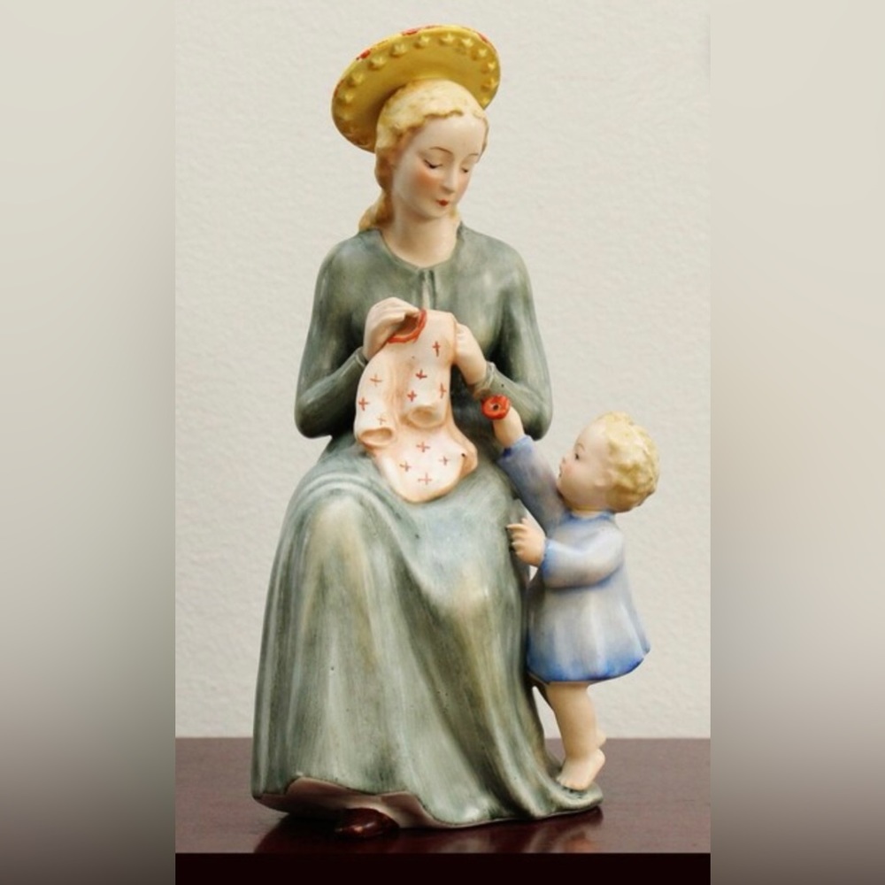 Rare Vintage Goebel Mother & Child